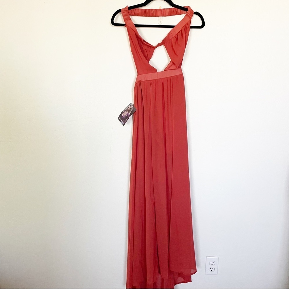 New Naked Wardrobe Plunge Bodysuit Dress Size M